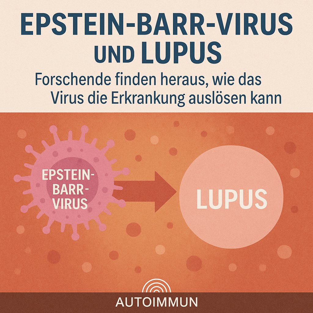 Titelgrafik: Das Epstein-Barr-Virus als Auslöser von Lupus entschlüsselt