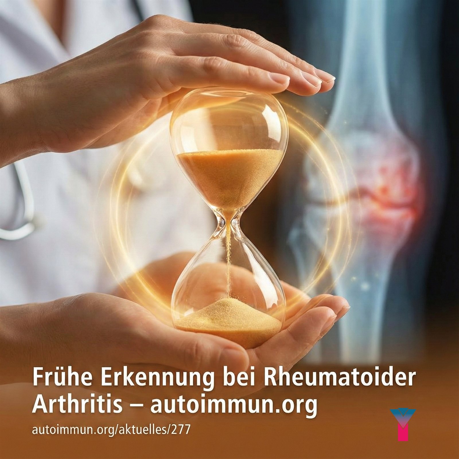 Titelgrafik: Früherkennung bei Rheuma – systemische Entzündung geht dem Gelenkschmerz voraus